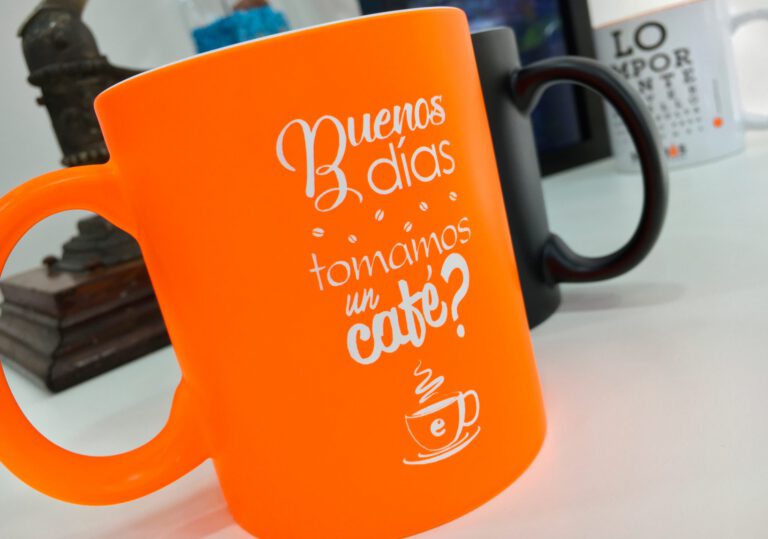 tazas grabadas con laser personalizables