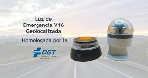 baliza v16 homologada con geolocalización